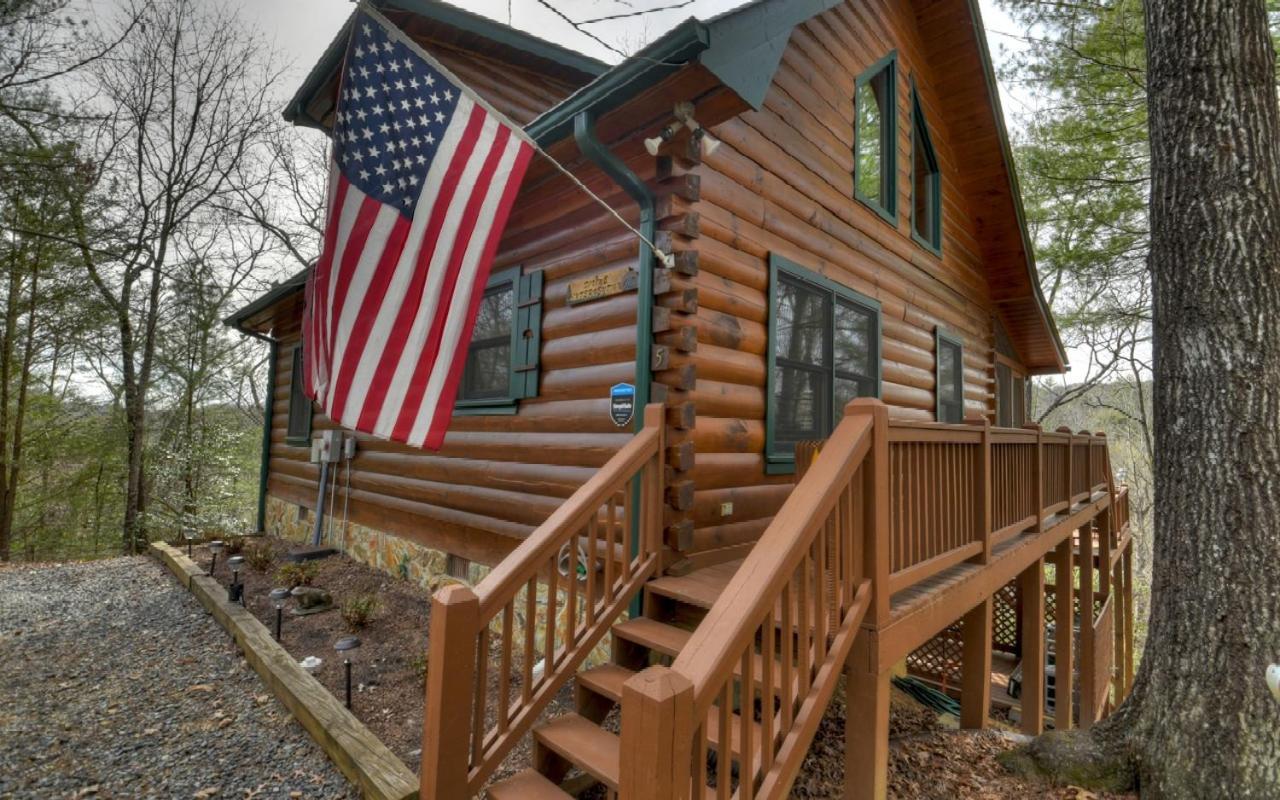 Golden Eagle Ga Cabin - Hot Tub, Firepit & Fast Wifi 블루리지 외부 사진