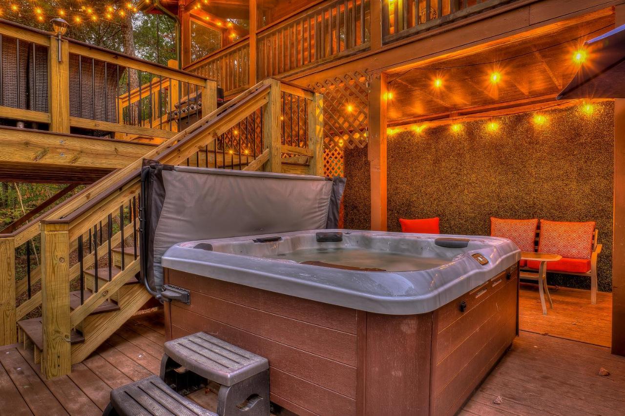 Golden Eagle Ga Cabin - Hot Tub, Firepit & Fast Wifi 블루리지 외부 사진