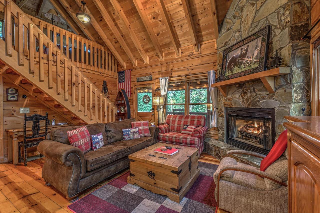 Golden Eagle Ga Cabin - Hot Tub, Firepit & Fast Wifi 블루리지 외부 사진