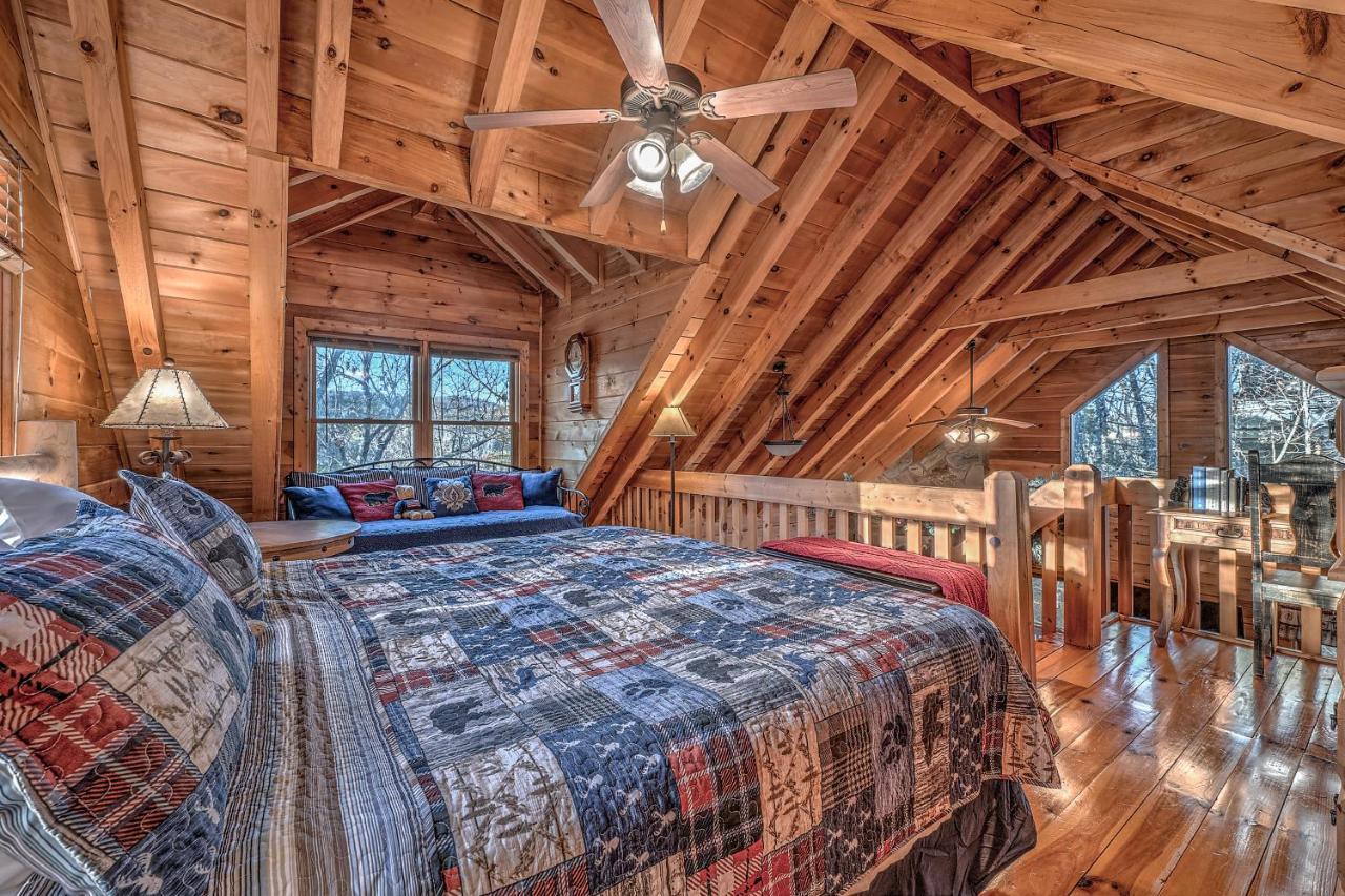 Golden Eagle Ga Cabin - Hot Tub, Firepit & Fast Wifi 블루리지 외부 사진