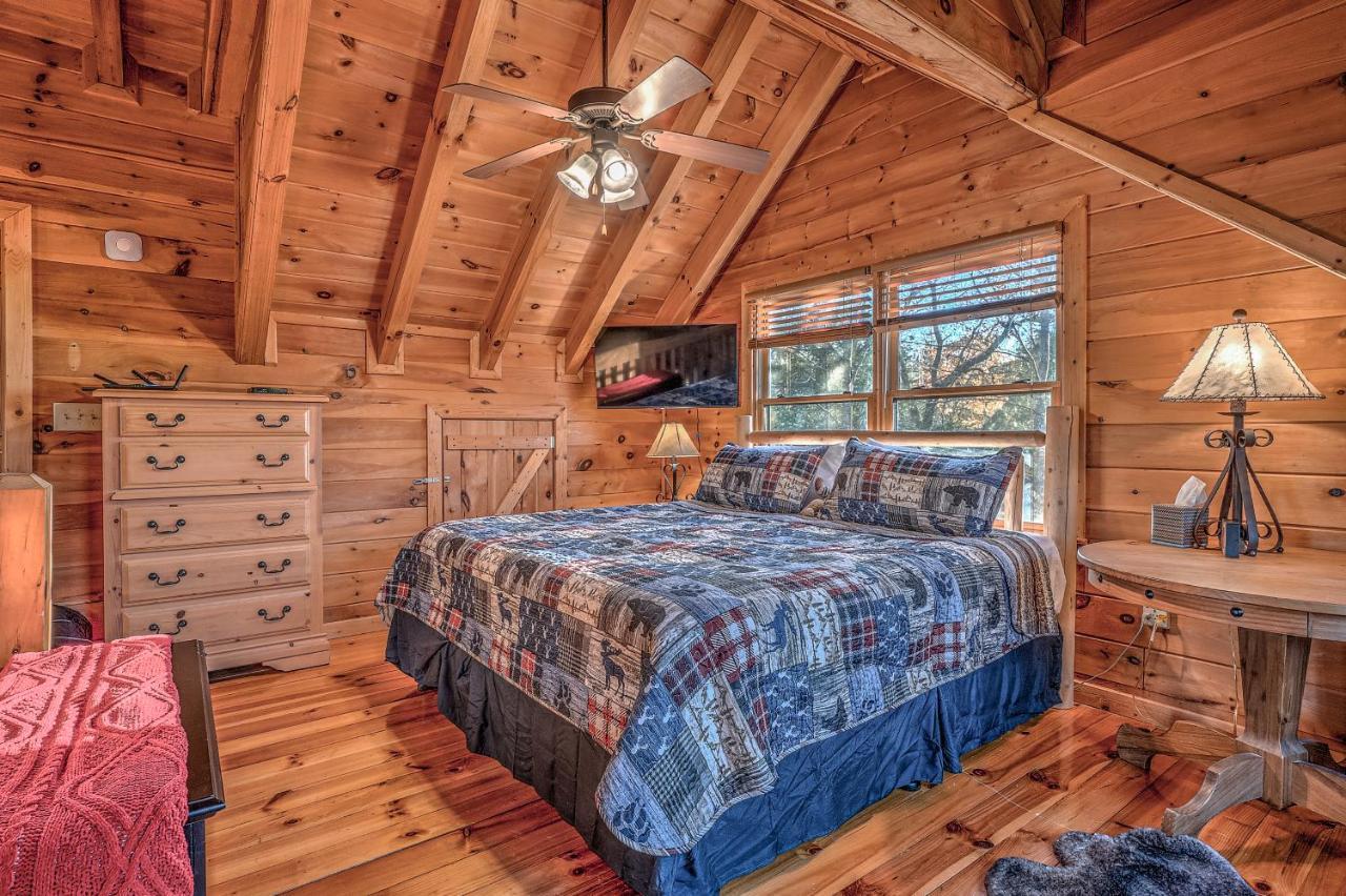 Golden Eagle Ga Cabin - Hot Tub, Firepit & Fast Wifi 블루리지 외부 사진